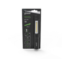 Фонарь ручной GFL109 4W 200lm 3xAAA LED 1/12/72  GF109  Gauss