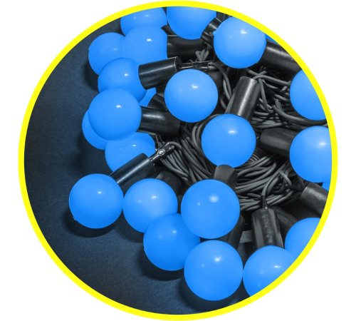 Гирлянда световая  NGF-B02-70B-10-8m-230-BL-IP44  61839  Navigator