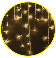 Гирлянда NGF 93 688 NGF-D029-02 (бахрома WW 240 4.7*0.6м IP44 BL)  93688  Navigator