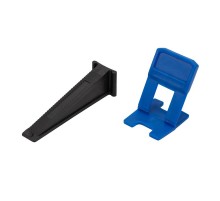 Система выравнивания плитки СВП зажим "Ворота" + клин 1,5 мм (40/40 шт./уп.)  89-0954  REXANT