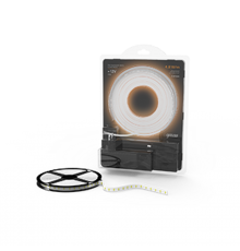 Лента светодиодная Комплект 2835/60-SMD 4,8W 12V DC теплый белый IP20 (блистер 5м) 1/50  312400148  Gauss