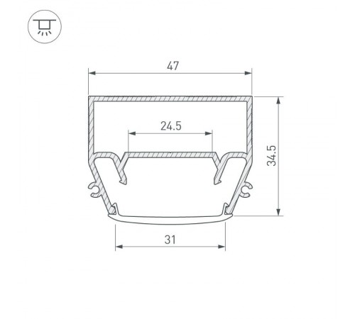 Труба гофрированная двустенная ПНД гибкая тип 450 (SN29) стойкая к ультрафиолету с/з черная d40 мм (50м/уп)  PR15.0319  Промрукав