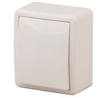 Выключатель 11-1201-02 , 10АХ-250В, ОУ, Эксперт, Слоновая кость Б0020655  ЭРА