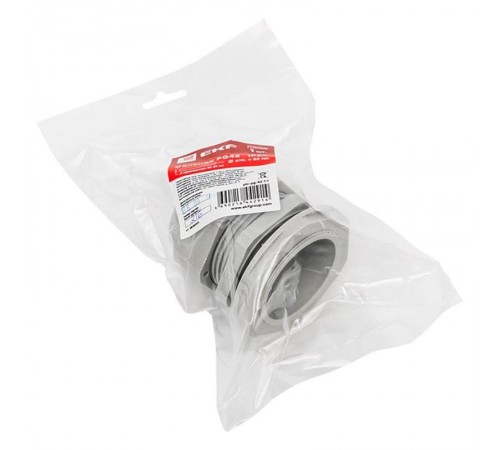 Сальник PG42 IP54 (1 шт) d отв. 53 мм / d провод. 32-38 мм PROxima  plc-pg-42-1-r  EKF