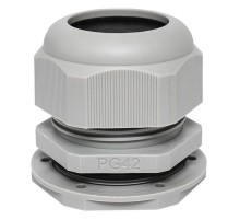 Сальник PG42 IP54 (1 шт) d отв. 53 мм / d провод. 32-38 мм PROxima  plc-pg-42-1-r  EKF