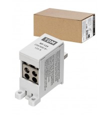 Клемма распределительная на DIN-рейку КР-125 1П 125А (4х16мм)  SQ0823-0116  TDM