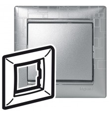 Valena Алюминий модерн Рамка 1-ая  770341  Legrand