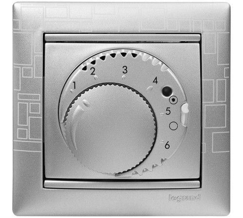 Valena Алюминий Регулятор тёплого пола  770291  Legrand