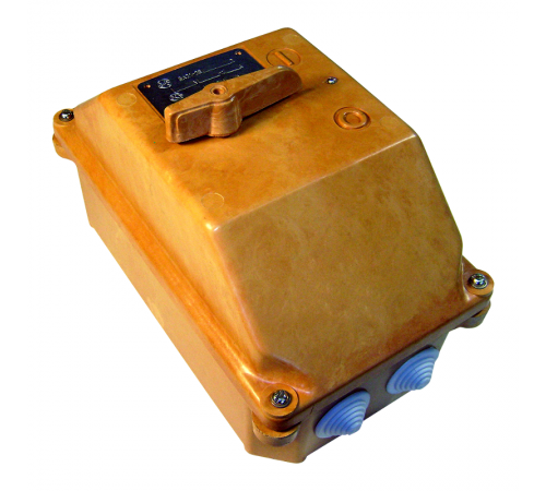 Выключатель автоматический АК50Б-400-3М-6IН-IP54-2 6,30А ОМ2 РЕГ 112990  КЭАЗ