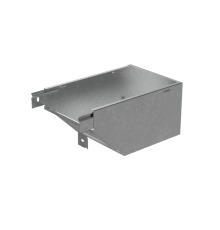 Угол вертикальный внешний L 50х200 мм с разворотом трассы на 90 град "ПЛЮС"  VLPDplus90-50-200-L  КМ-профиль