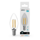 Лампа светодиодная   Filament Elementary Свеча 8W 540lm 4100К Е14 LED 1/10/100  32128  Gauss