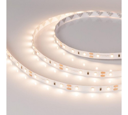 Светодиодная лента RT-A60-8mm 12V Warm3000 CRI98 (4.8 W/m, IP20, 2835, 5m) (Arlight, -)  027934(2)  Arlight