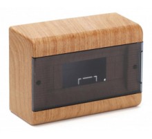 Щиток тусо о/п на 9 мод. с двер. 222х160х93мм бук на светлой основе  68029-38М  Рувинил