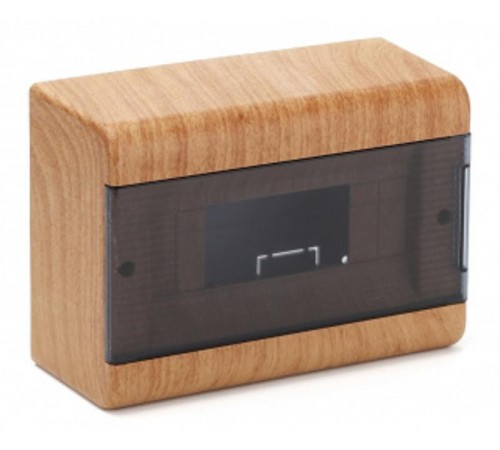 Щиток тусо о/п на 9 мод. с двер. 222х160х93мм бук на светлой основе  68029-38М  Рувинил