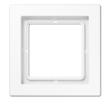 Рамка 1-кратная; белая, ударопрочная  LSD981BFWW  Jung