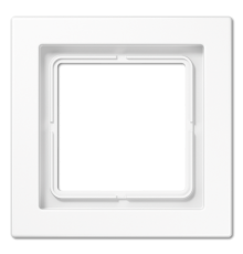 Рамка 1-кратная; белая, ударопрочная  LSD981BFWW  Jung