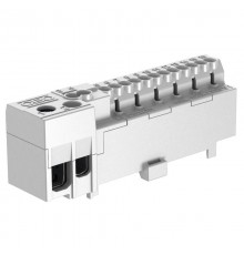 Клемма быстрозажимная, 12 контактов (серый)  2016270  OBO Bettermann