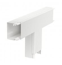 T-образная секция с крышкой для кабельного канала LKM 40x60 мм (сталь,белый) (LKM T40060RW)  6249264  OBO Bettermann