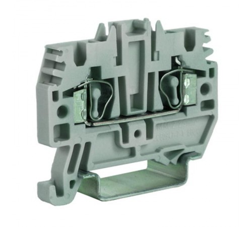 HMM.6GR, проходной зажим серый 6 кв.мм  ZHM320GR  DKC