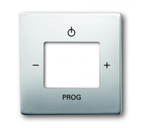 Плата центральная (накладка) для механизма цифрого FM-радио 8215 U, серия pur/сталь  8200-0-0059   2CKA008200A0059  ABB