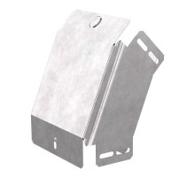 Угол вертикальный внешний 45 градусов с крышкой Стандарт 150х80  PR16.0555  Промрукав