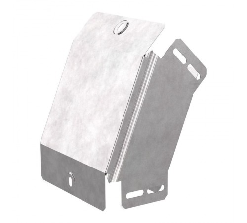 Угол вертикальный внешний 45 градусов с крышкой Стандарт 150х80  PR16.0555  Промрукав