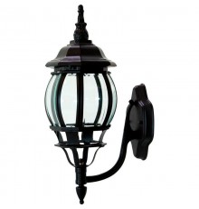 Светильник садово-парковый 8101 100W 230V E27 160*220*450мм черный  11096  FERON