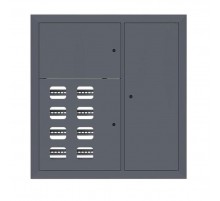 Щит этажный 8 кв. RAL7024 (1000х950х150)  PROxima mb29-v-8-ral7024 EKF