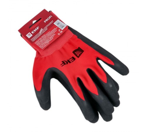 Перчатки PROFI нейлоновые с рельефным латексом  pe15nl-proxima  EKF