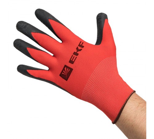 Перчатки PROFI нейлоновые с рельефным латексом  pe15nl-proxima  EKF