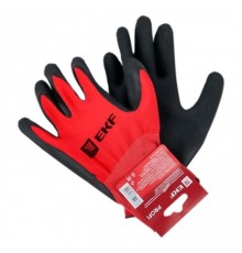 Перчатки PROFI нейлоновые с рельефным латексом  pe15nl-proxima  EKF