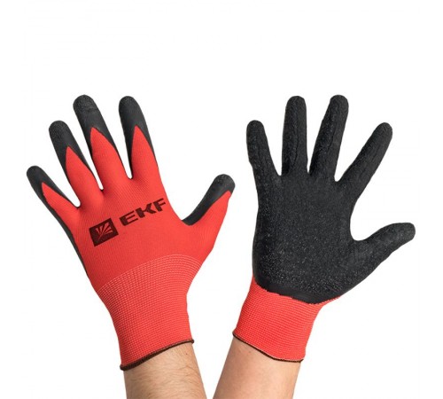 Перчатки PROFI нейлоновые с рельефным латексом  pe15nl-proxima  EKF