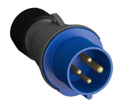 Вилка кабельная Easy&Safe 332EP9,32А,3P+E,IP44,9ч2CMA101986R1000 ABB