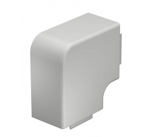 Крышка плоского угла кабельного канала WDK 60x90 мм (ПВХ,светло-серый) (WDK HF60090LGR)  6183417  OBO Bettermann