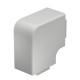 Крышка плоского угла кабельного канала WDK 60x90 мм (ПВХ,светло-серый) (WDK HF60090LGR)  6183417  OBO Bettermann