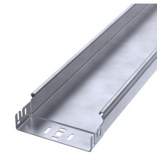 Лоток неперфорированный Профи INOX (AISI 316) 150х50x3000 (1,0 мм) (6 м/уп)  PR16.13662  Промрукав