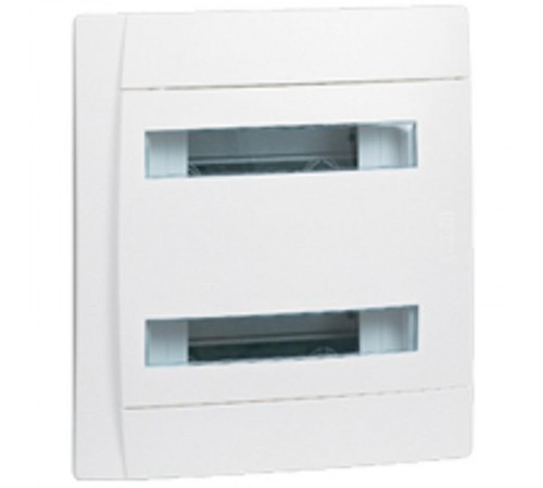 Распределительный щиток Practibox скрытого монтажа - IP 40 - IK 07 - 2 рейки - 12 модулей  601113  Legrand