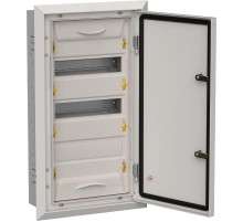 TITAN 5 Корпус металлический ЩРв-36 (1х36) 630х365х130 IP31 серый  TI5-50-V-036-31-7035  IEK