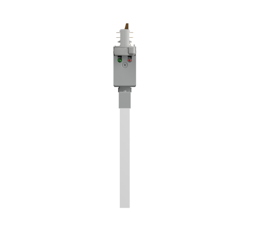 Световой указатель аварийного освещения BS-CANOE-71-S2 LED Gray  a20994  Белый свет