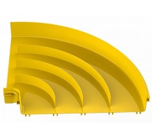 ITK Поворот горизонтальный 90град опт. лотка 600мм  DS-600-31990  ITK