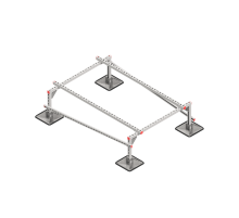 Опорная конструкция для установки оборудования TECHNORAPTOR STEELFOOT 1200х1700 HD  KM-TR-STF-SSEI-1200-1700 HD  КМ - профиль