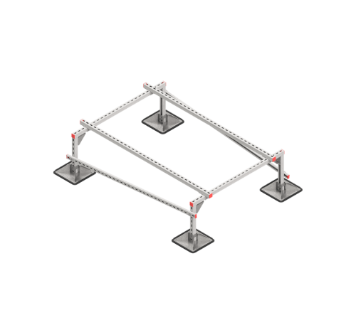 Опорная конструкция для установки оборудования TECHNORAPTOR STEELFOOT 1200х1700  KM-TR-STF-SSEI-1200-1700  КМ - профиль