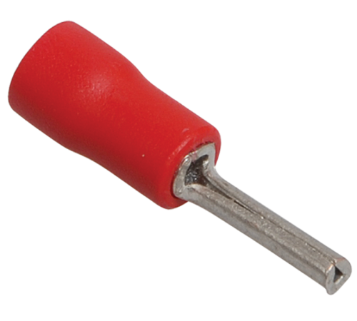 Наконечник круглый штыревой НкИш 0,5-1,5 красный (100шт)   UNL11-L23-A19  IEK