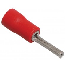 Наконечник круглый штыревой НкИш 0,5-1,5 красный (100шт)   UNL11-L23-A19  IEK