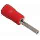Наконечник круглый штыревой НкИш 0,5-1,5 красный (100шт)   UNL11-L23-A19  IEK