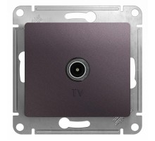 Glossa Сиреневый туман Розетка TV, механизм  GSL001493  SE