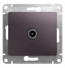 Glossa Сиреневый туман Розетка TV, механизм  GSL001493  SE