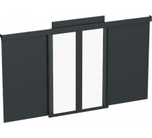 ITK by ZPAS Дверь раздв. 47U 1000 чер. (2шт/компл) РФ  ZP-FD05-47U-1000-R  ITK