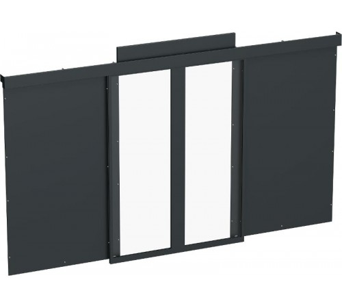 ITK by ZPAS Дверь раздв. 47U 1000 чер. (2шт/компл) РФ  ZP-FD05-47U-1000-R  ITK