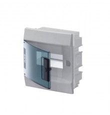 Бокс в нишу Mistral41 6М зеленая дверь (без клемм)1SLM004100A1201 ABB